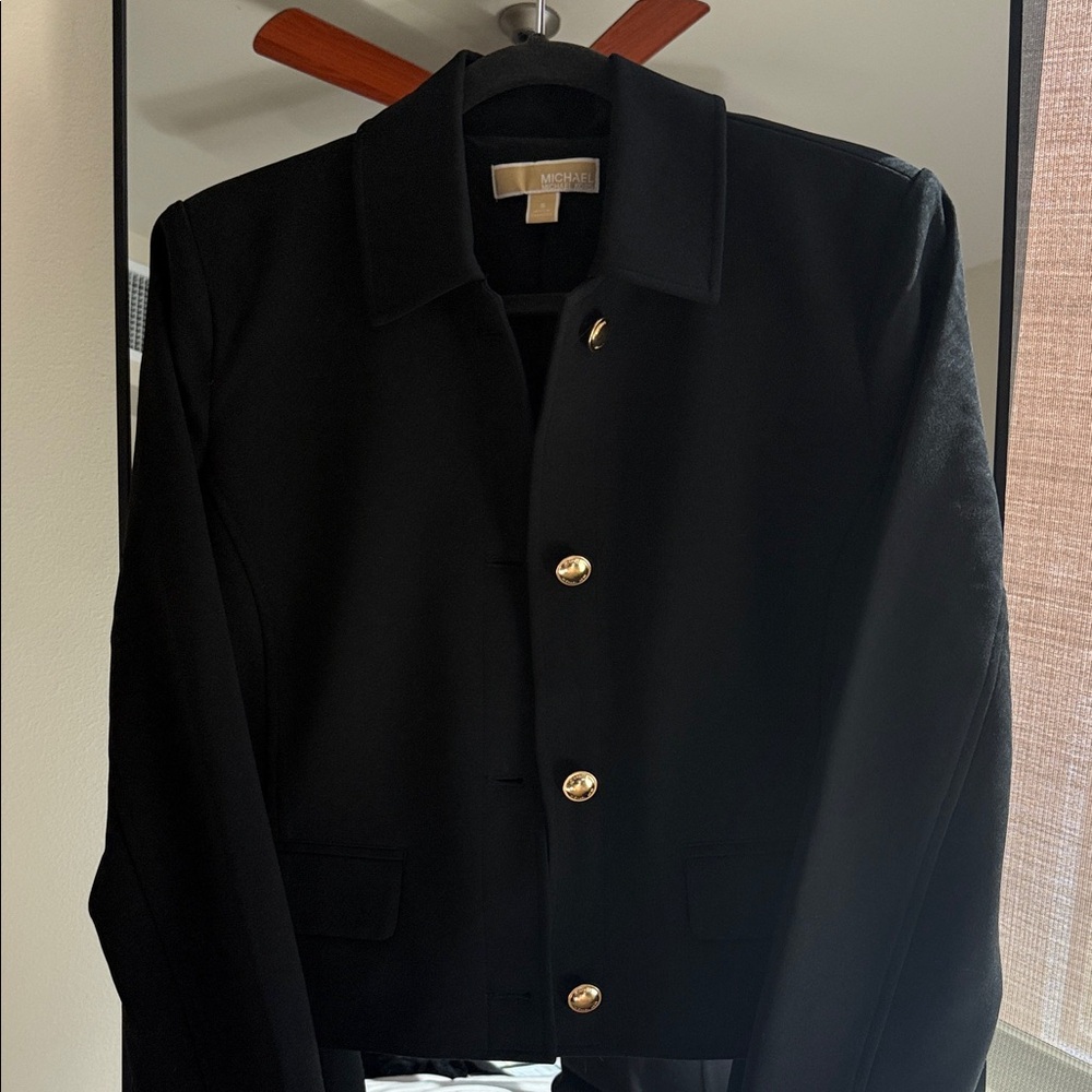 Michael Kors Black Women’s Cropped Jacket